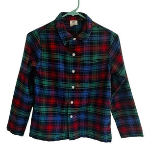 Lands end Girls 12 pj top